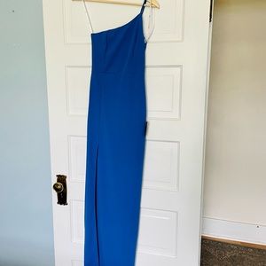 Lulus long one strap body con dress